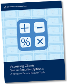 Assessing Clients’ Social Security Options: A Review of Several Popular Tools.